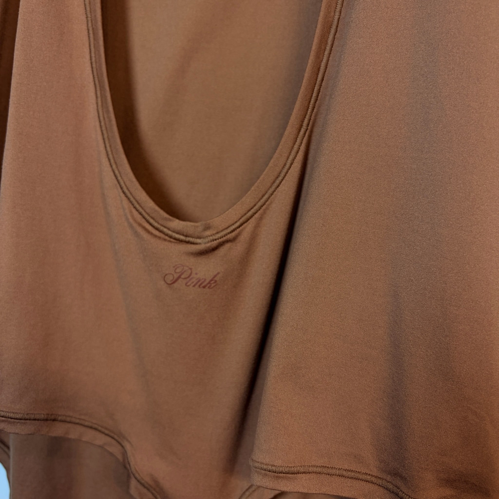 Victoria's Secret PINK Victoria's Secret Bodysuit XXL Brown NEW WITH TAGS - Picture 4 of 6